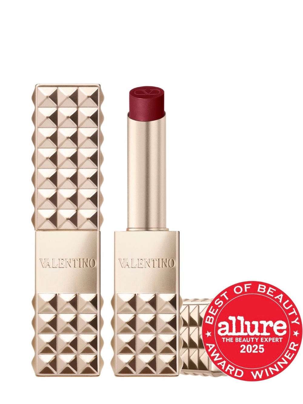 Spike Valentino Buttery Matte Lipstick in Its Valentino Baby